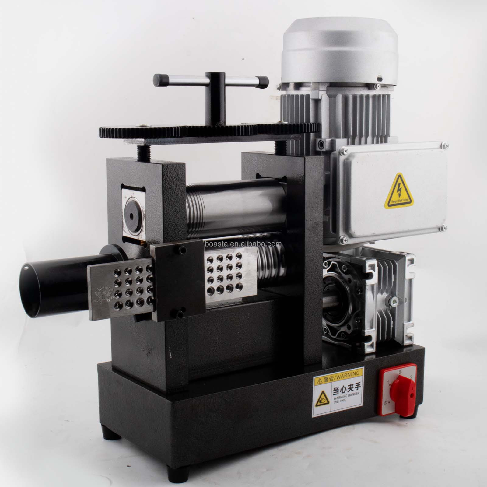Jewelry Making Drawing - Boasta Professionele Rolmolen met Draadtrekplaat 750W