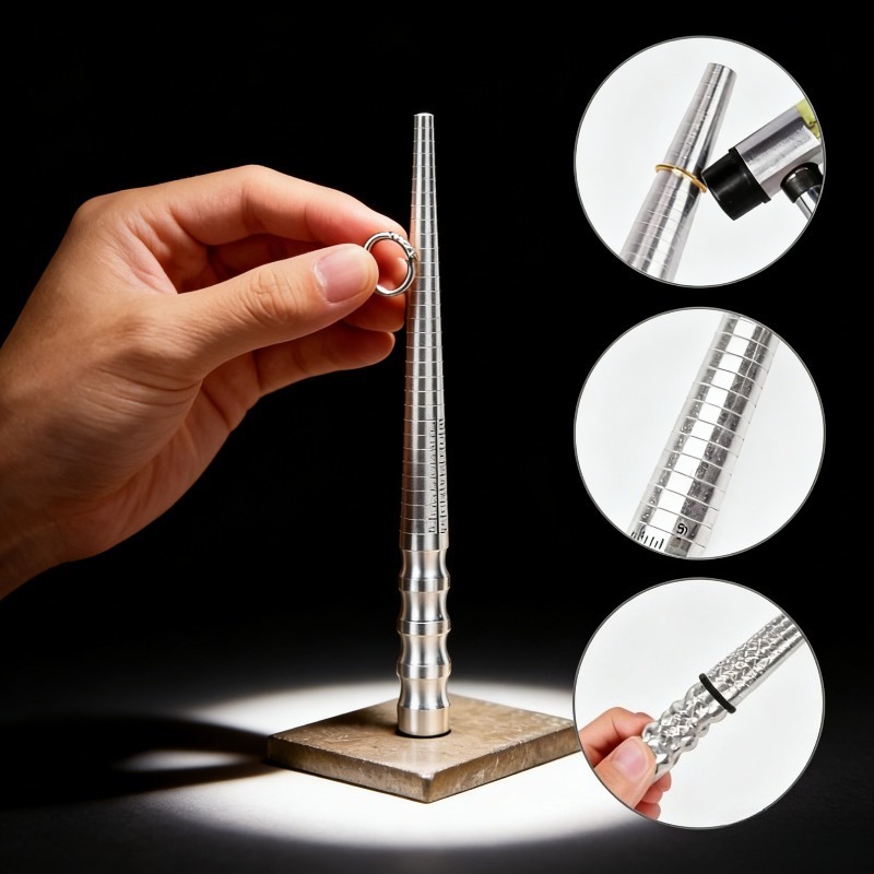 Jewelry Making Desk - Professionele ringmaatmeter met US/EU maatgids -