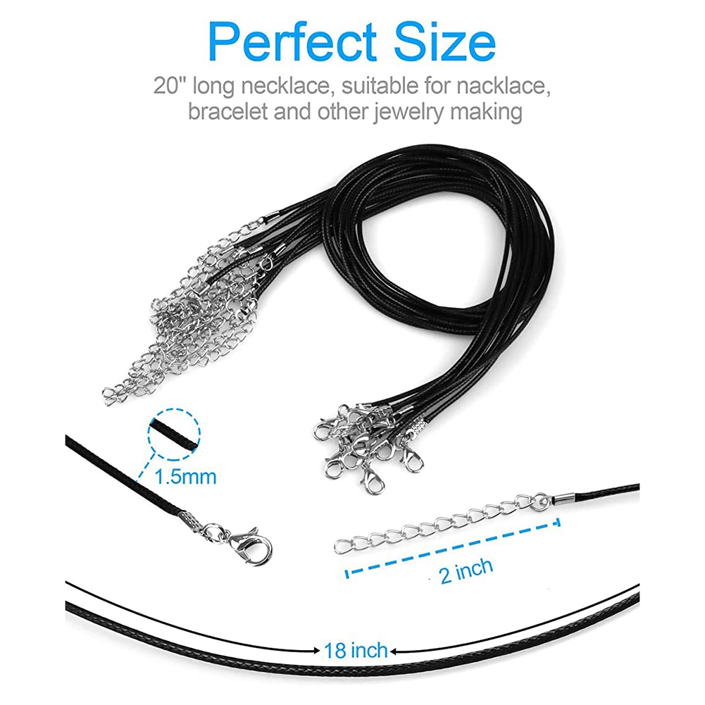 Jewelry Making Pendants - ABQR 24 STKS Koordketting, 20 in