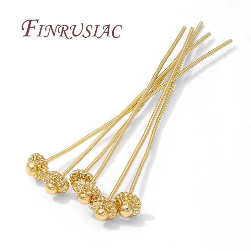 Jewelry Making Earring Supplies - 10/20 stks/partij 18K vergulde pinnen voor