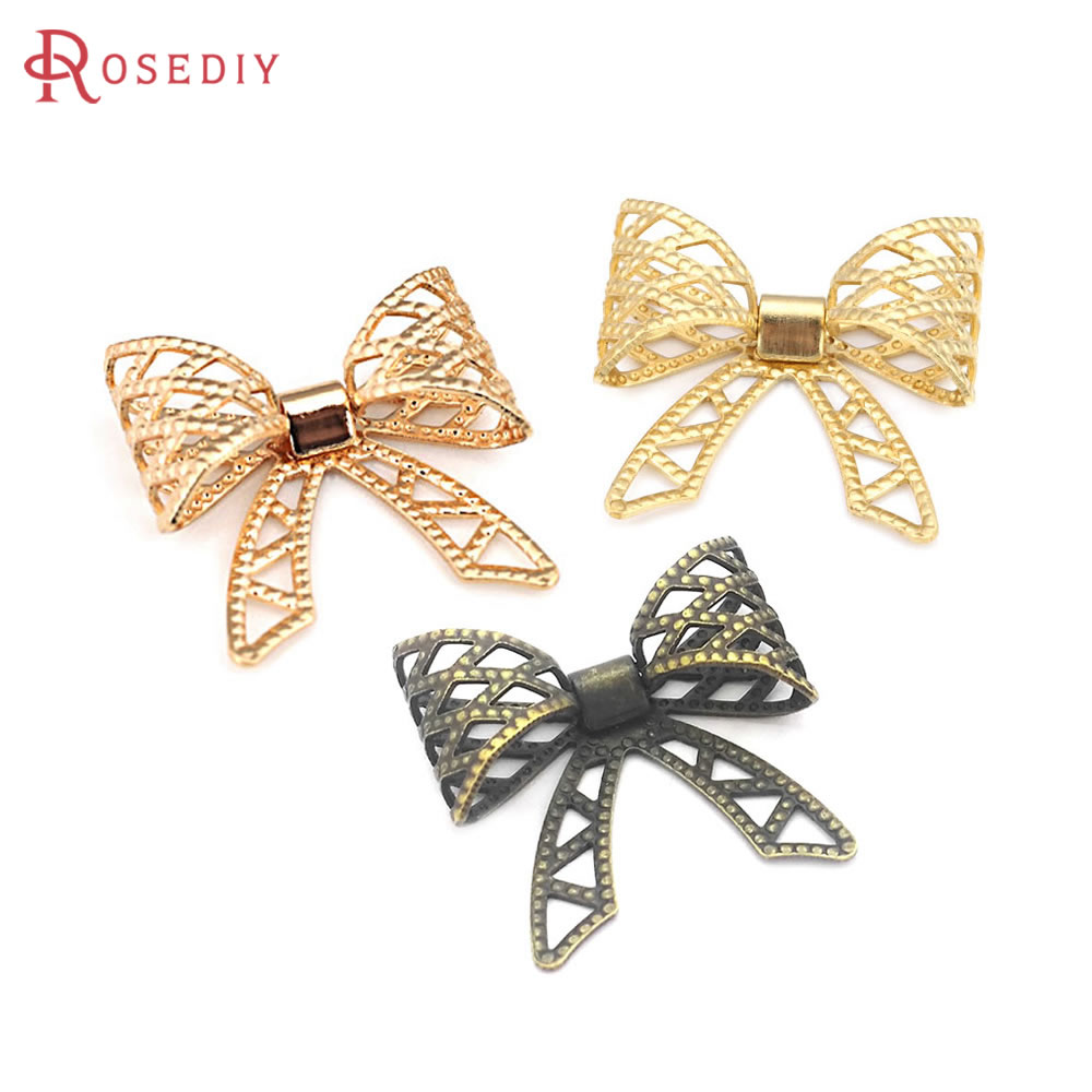 Jewelry Making Store - 18K goudkleurige messing roosterboogbedels hangers van