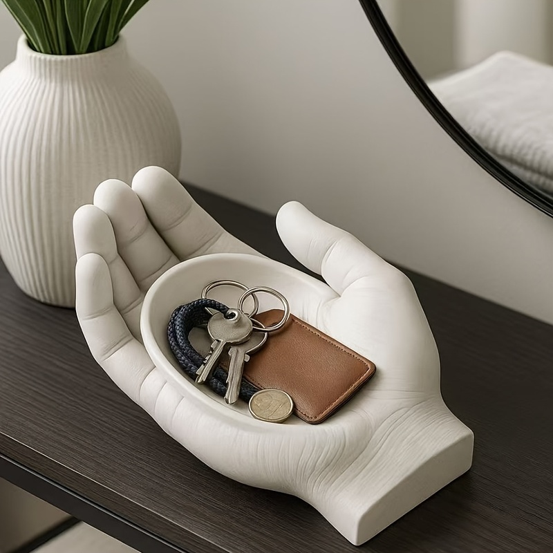 Jewelry Making Desk - Opbergbak met open handvorm, handvormige decoratieve
