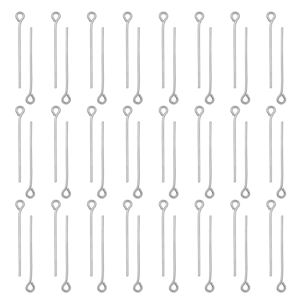 Jewelry Making Hobby - 100 stuks/verpakking RVS oogspelden DIY sieraden