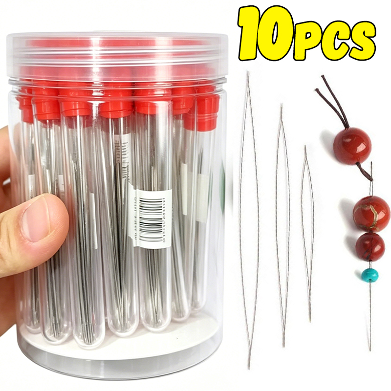 Jewelry Making Hobby - 1-10 Stuks Kralennaalden Zaadkraalnaalden Grote Ogen