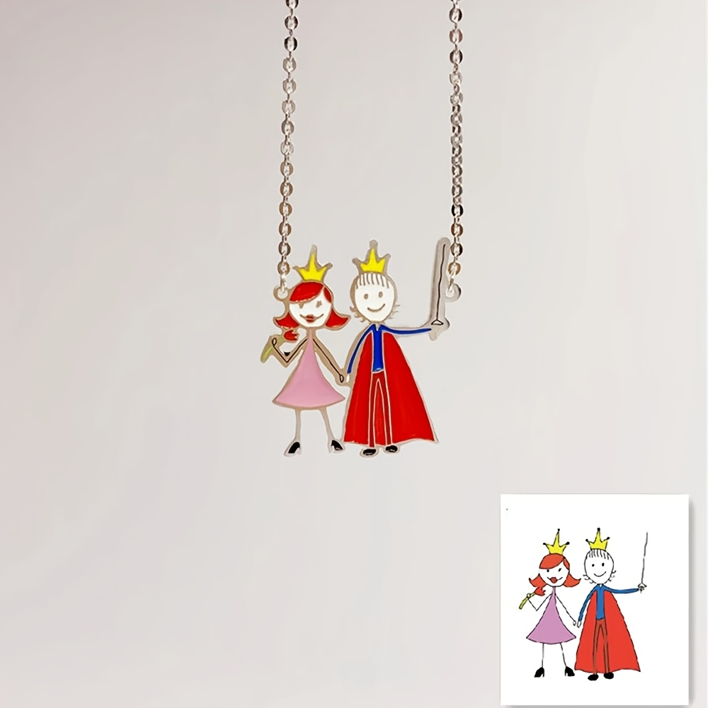 Jewelry Making Drawing - Kinderen tekenen en maken van hangers,
