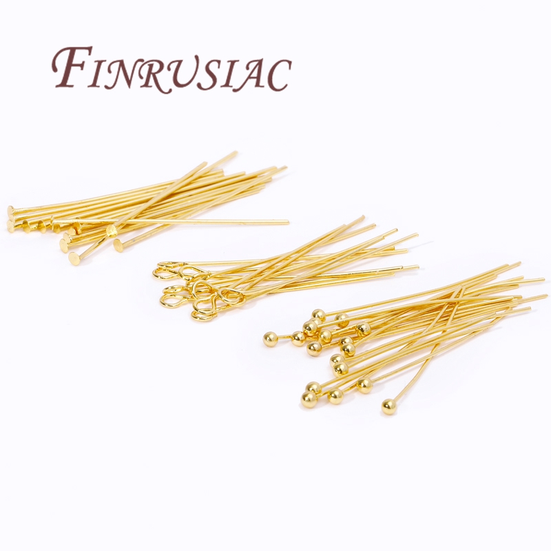 Jewelry Making Hobby - 50 Stuks 20-50 Mm Vergulde Pinnen