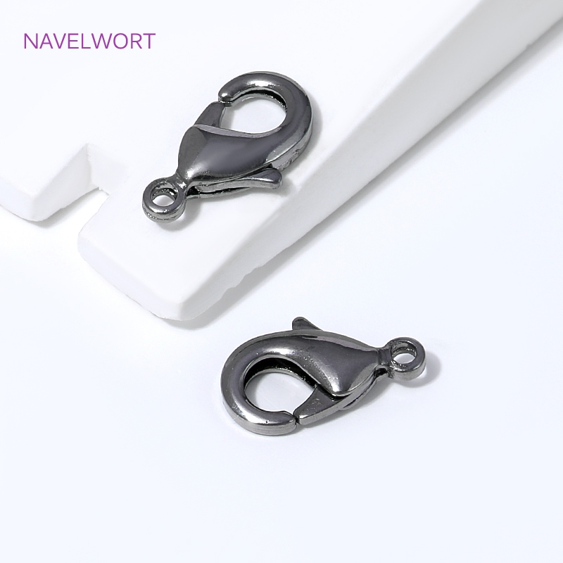 Zwart geplateerd messing 12mm  - Jewelry Making Hobby recensie en prijs