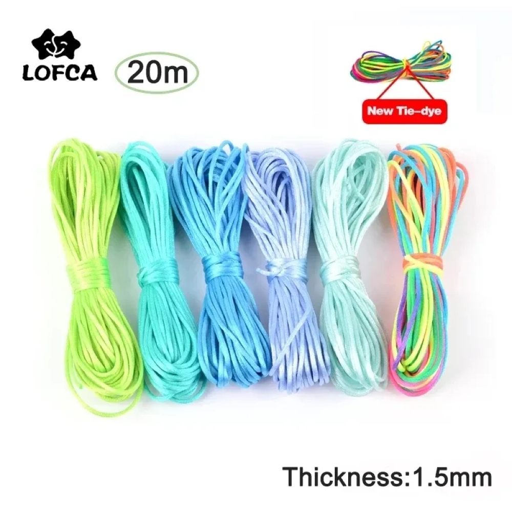 20 M/partij Diy Nylon Cords 1. - Knotting Cord Silk recensie en prijs