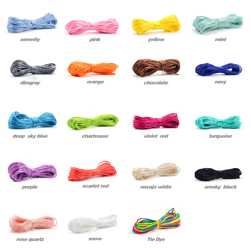 20 M/partij Diy Nylon Cords 1. - Knotting Cord Silk recensie en prijs