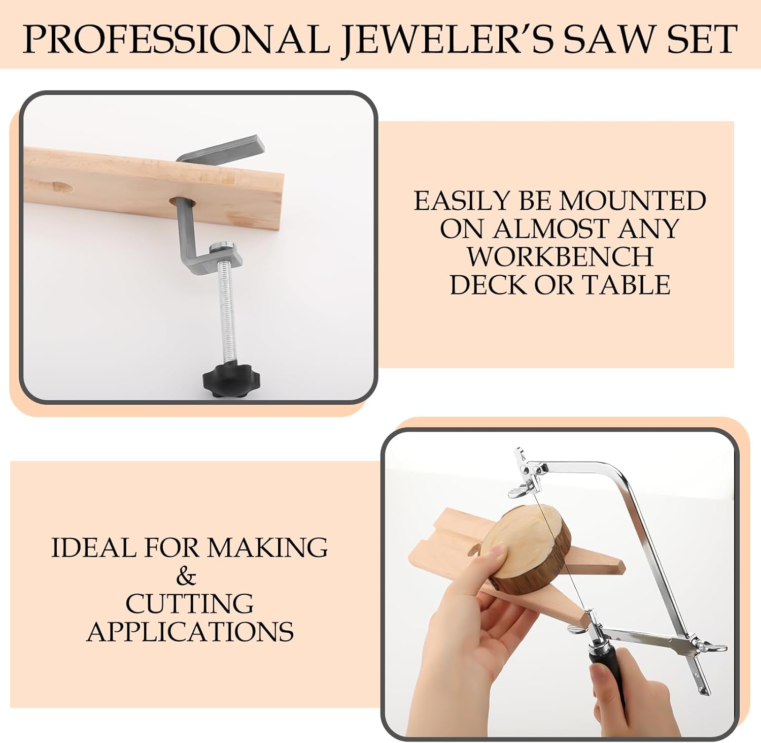 3-in-1 verstelbare juweliersza - Jewelry Making Desk recensie en prijs