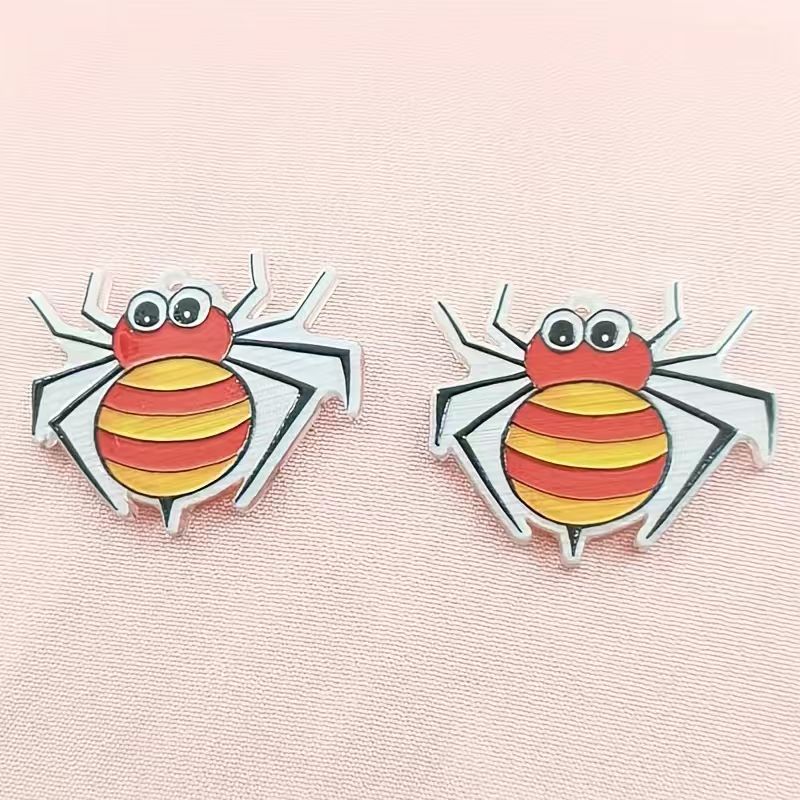 10 stuks acryl Halloween spinn - Jewelry Making Pendants recensie en prijs