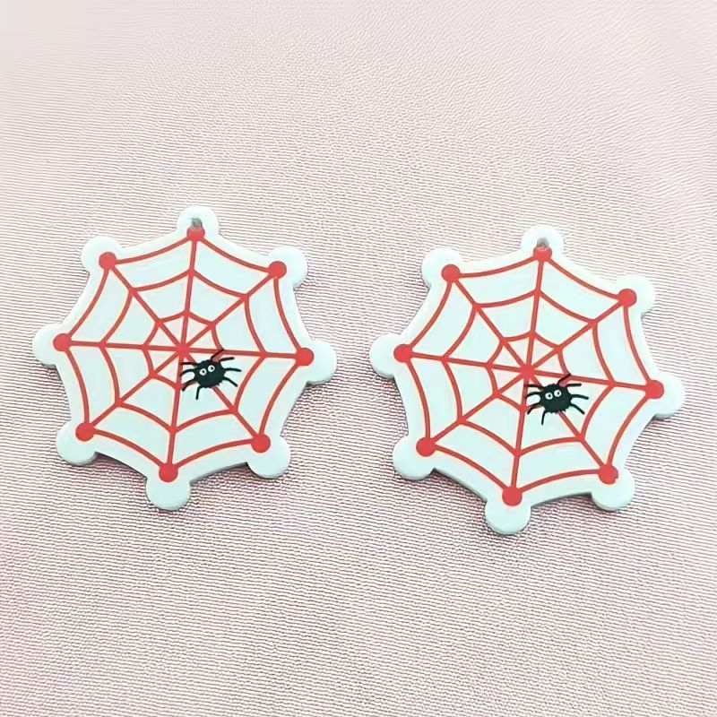 10 stuks acryl Halloween spinn - Jewelry Making Pendants recensie en prijs