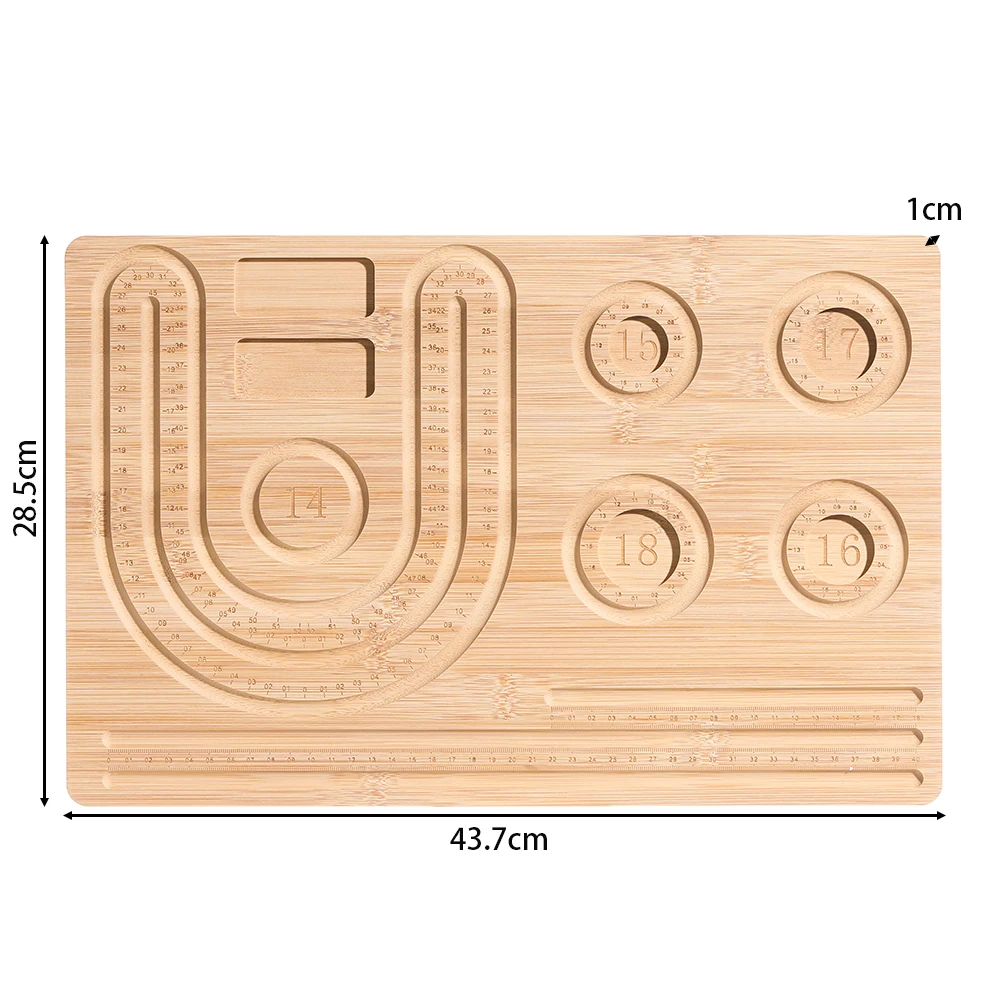 Houten gevlokte kralenbak DIY  - Jewelry Making Desk recensie en prijs