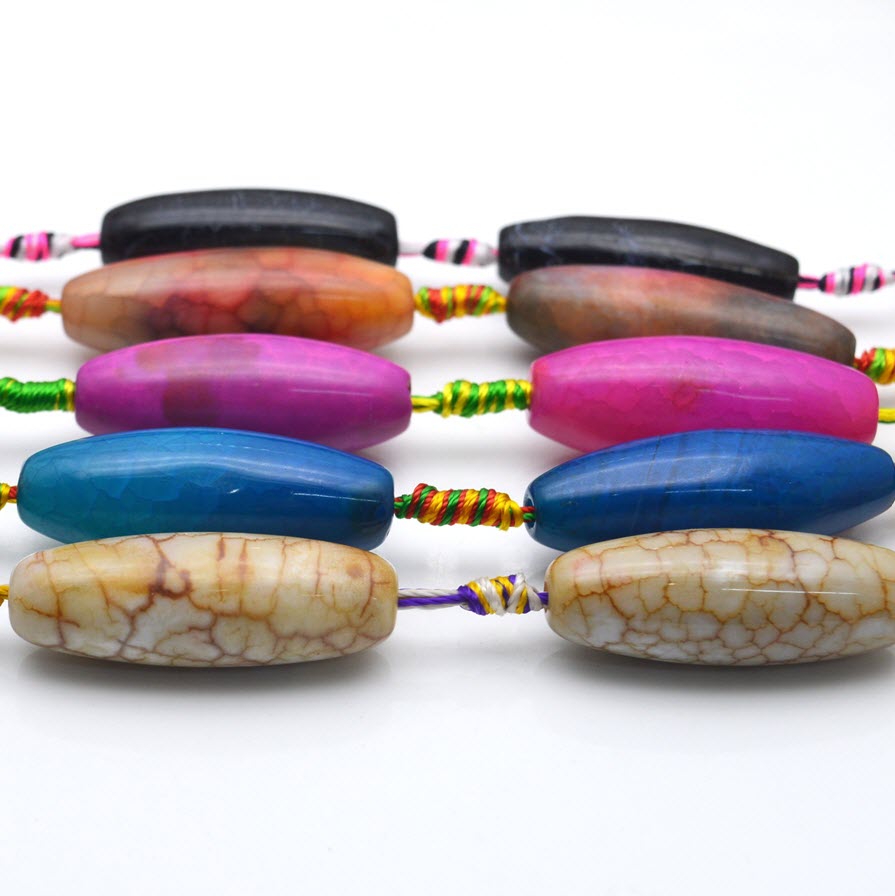 Natuursteen Kleurrijke Grote A - Jewelry Making Store recensie en prijs
