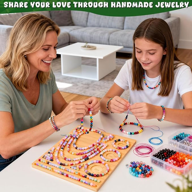 Bamboe kralenbord armband kett - Jewelry Making Desk recensie en prijs