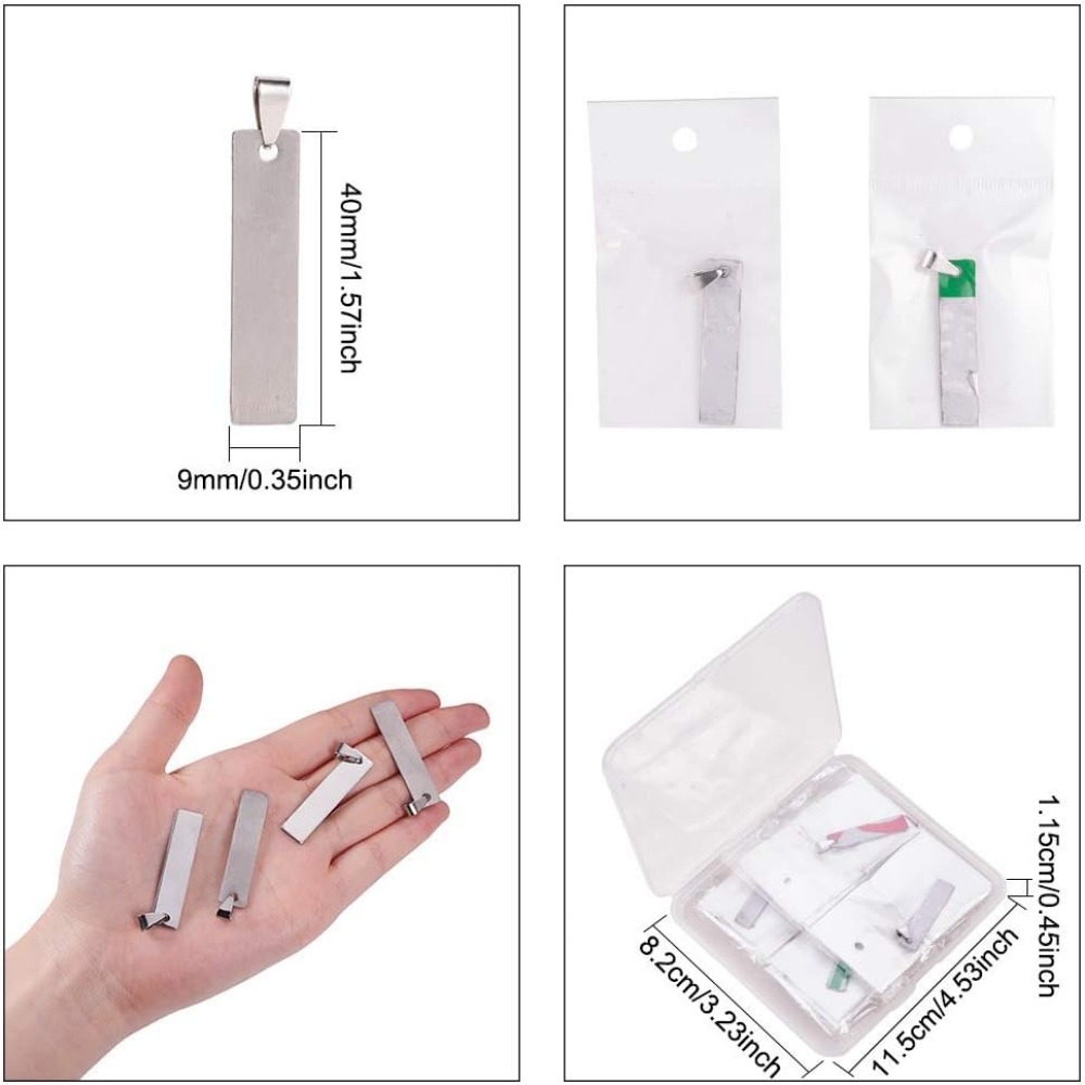 20 STKS 1,5x0,3 inch rechthoek - Jewelry Making Course recensie en prijs