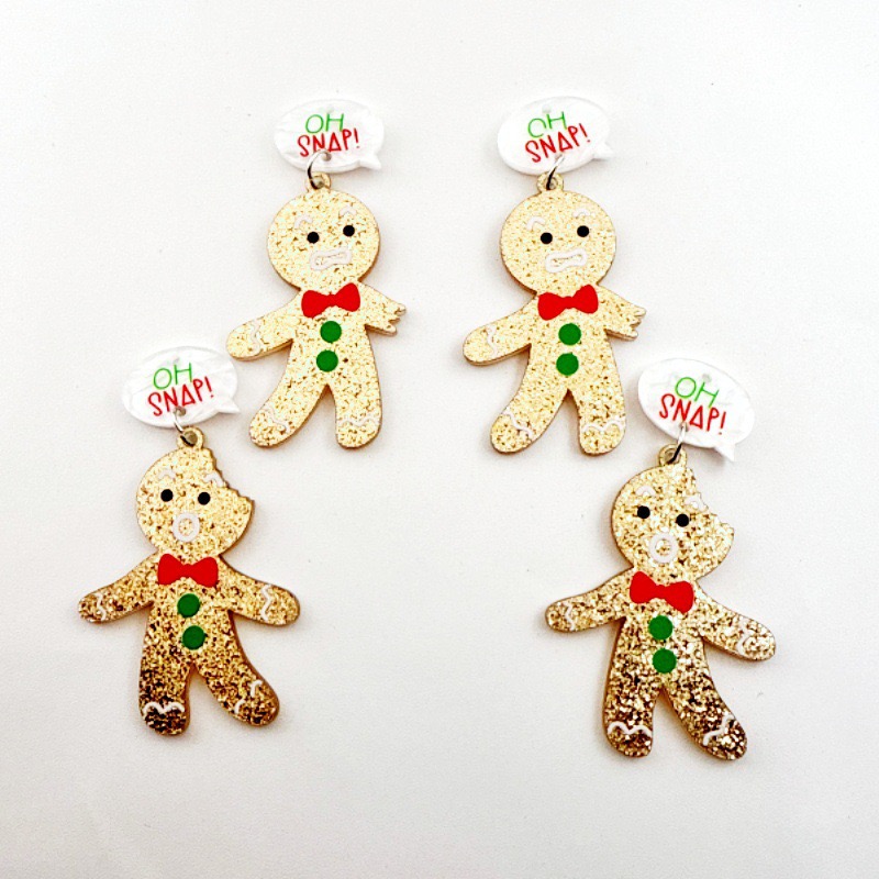 10 stuks schattige kerst ginge - Jewelry Making Pendants recensie en prijs