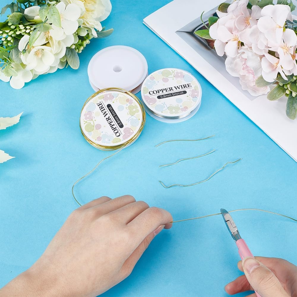12,8 m koperen sieraden draad  - Jewelry Making Course recensie en prijs