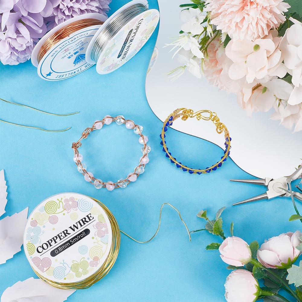 12,8 m koperen sieraden draad  - Jewelry Making Course recensie en prijs