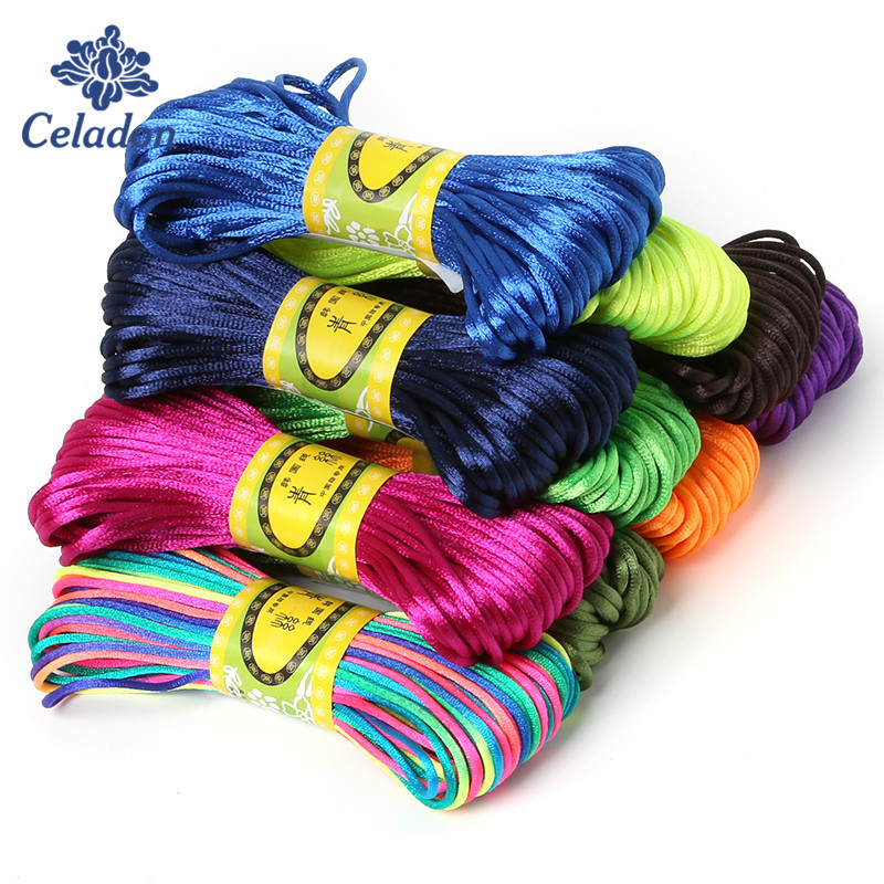2Mm 20Meter Zacht Satijn Ratta - Knotting Cord Silk recensie en prijs
