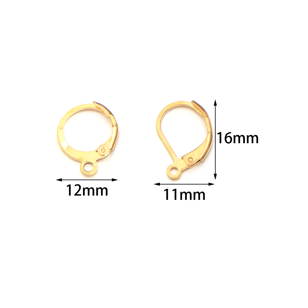 20 stks/partij Rvs Oorhaak Ron - Jewelry Making Hobby recensie en prijs