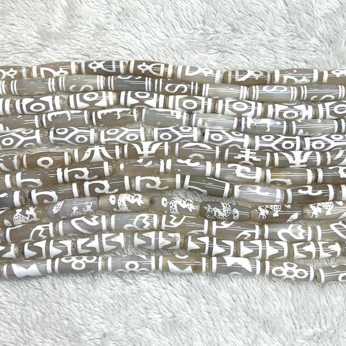 30 mm witte Tibetaanse 12 patr - Jewelry Making Store recensie en prijs