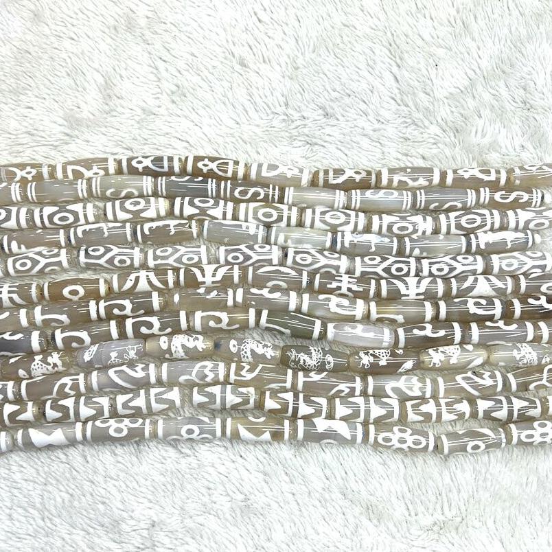 30 mm witte Tibetaanse 12 patr - Jewelry Making Store recensie en prijs