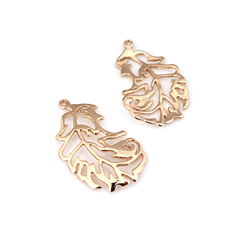 18K Goudkleurige Messing Veerv - Jewelry Making Store recensie en prijs