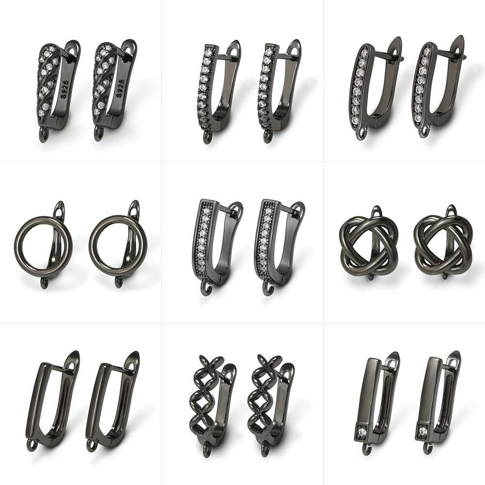 YANASI 1 paar pistoolzwarte me - Jewelry Making Earring Supplies recensie en prijs