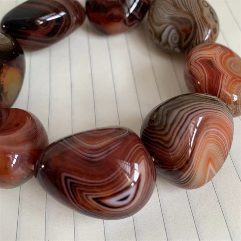 Zijden draad agaat armband - Knotting Cord Silk recensie en prijs