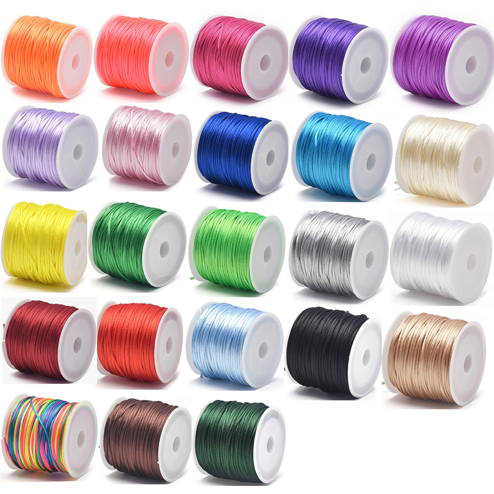 1,5 mm ambachten satijnen ratt - Knotting Cord Silk recensie en prijs