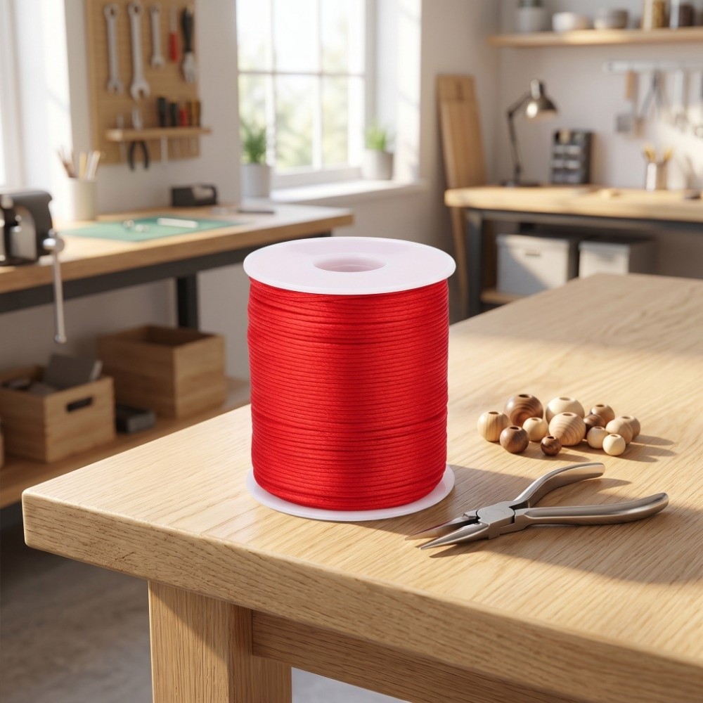 100m Craft String 1,5 mm satij - Knotting Cord Silk recensie en prijs