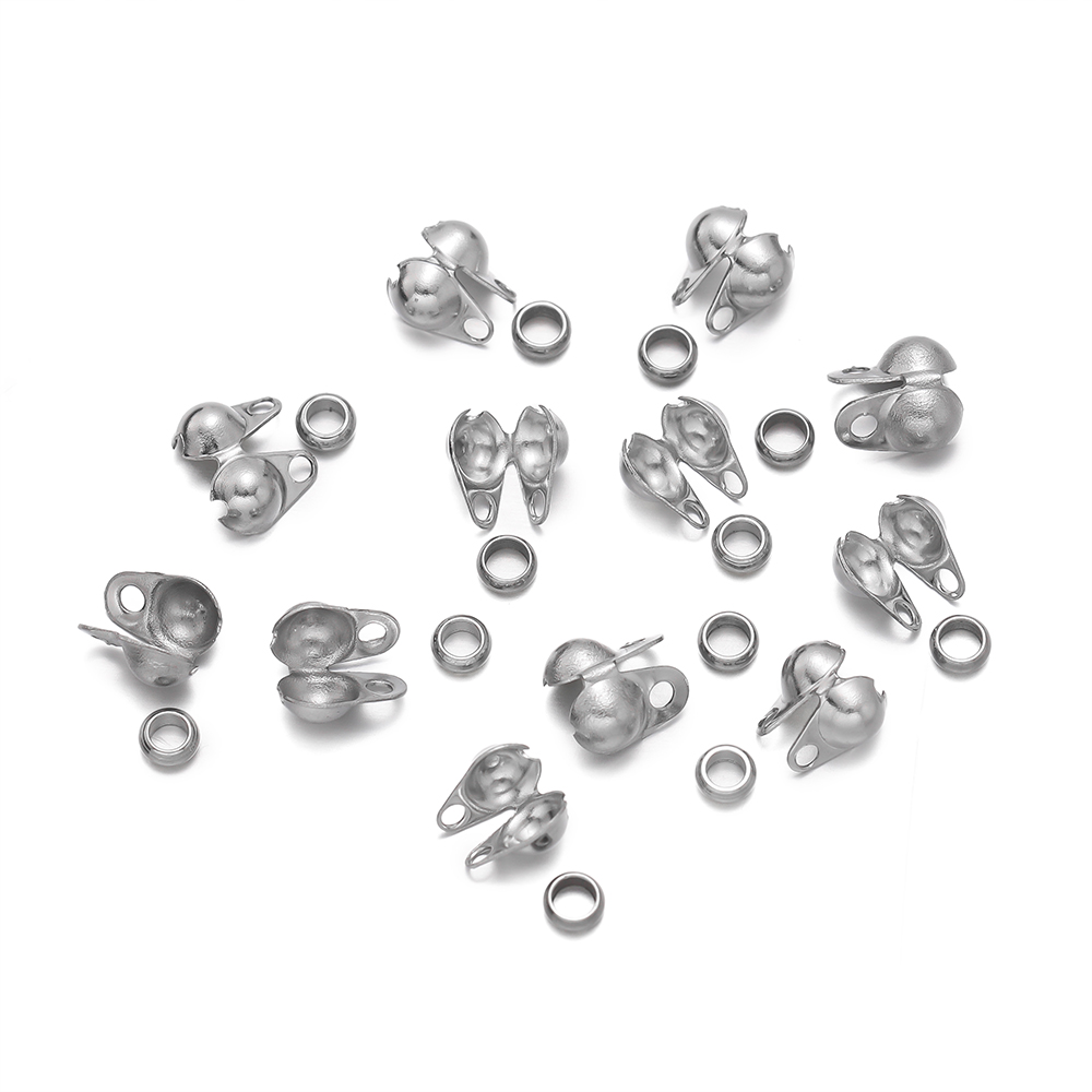 1Set Rvs Crimp Bead Tips Knoop - Jewelry Making Earring Supplies recensie en prijs