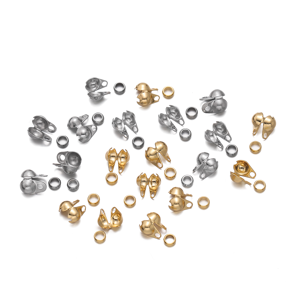 1Set Rvs Crimp Bead Tips Knoop - Jewelry Making Earring Supplies recensie en prijs
