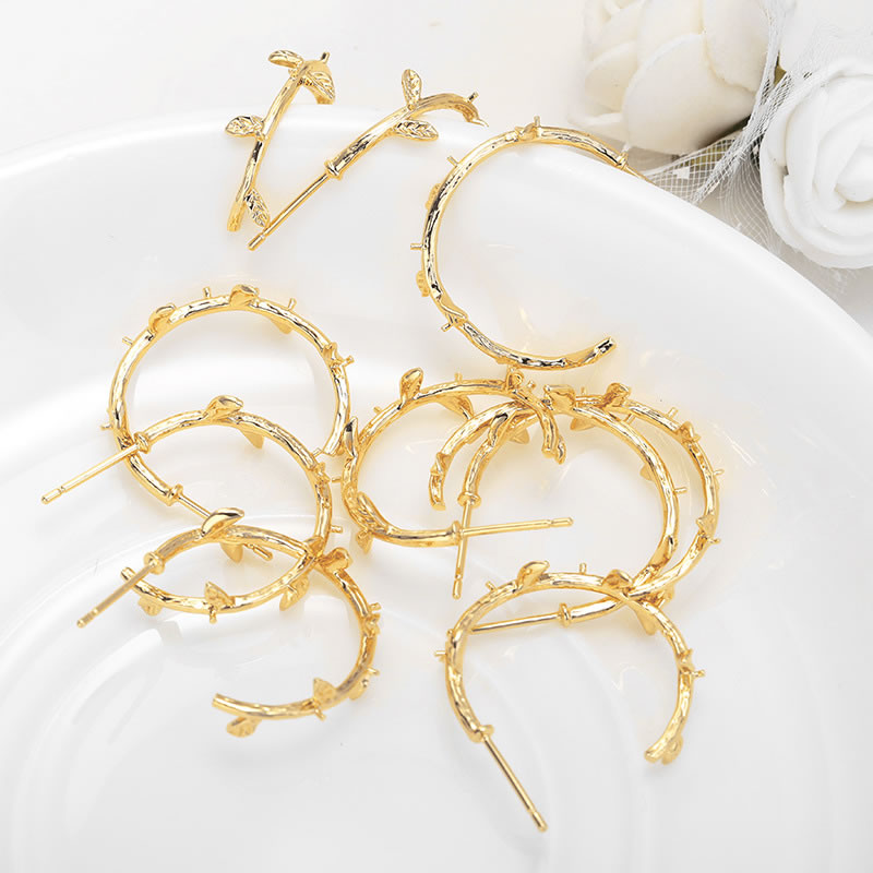 6 STKS 18 K Goud Kleur Messing - Jewelry Making Earring Supplies recensie en prijs