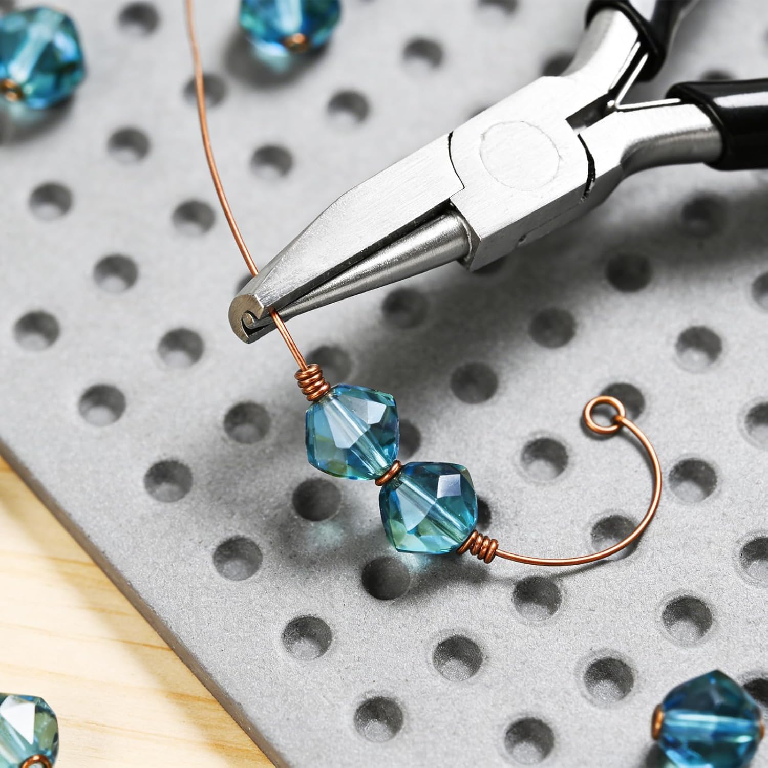Concave draadbuigtang voor het - Jewelry Making Desk recensie en prijs