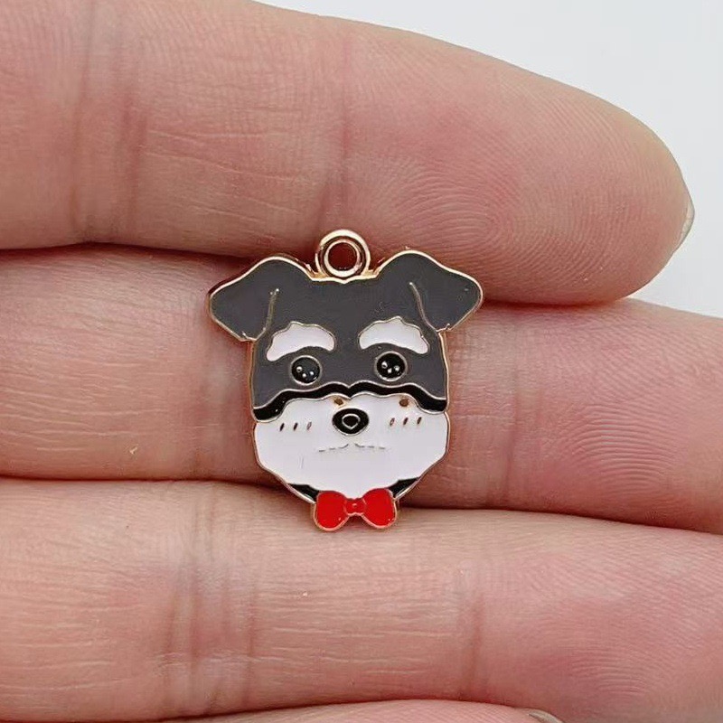 12 stuks cartoon huisdier gevl - Jewelry Making Pendants recensie en prijs