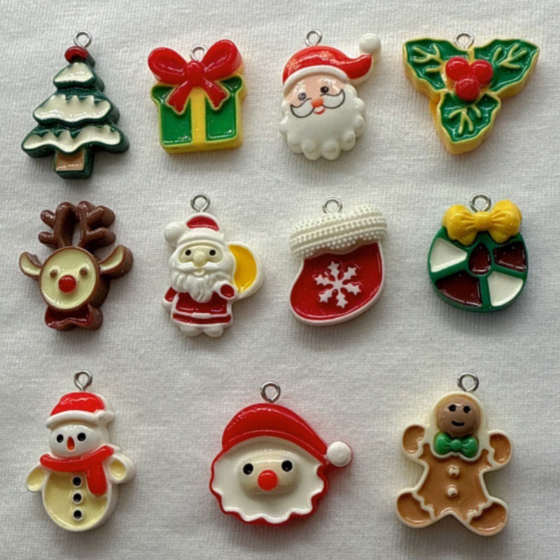 10 stuks Kerst Cartoon Serie H - Jewelry Making Pendants recensie en prijs