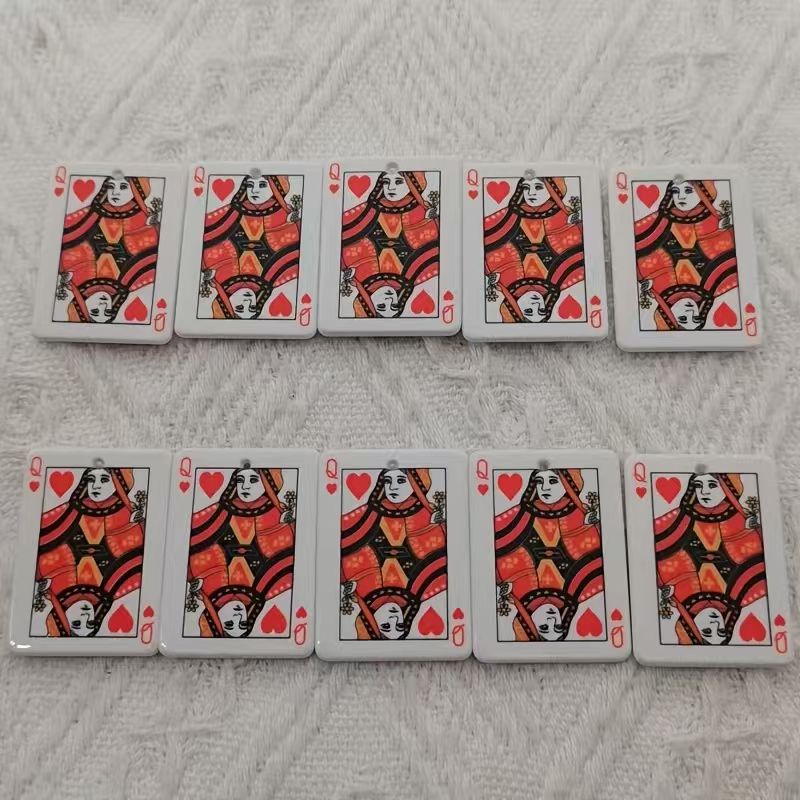10 stuks acryl dubbelzijdige s - Jewelry Making Pendants recensie en prijs