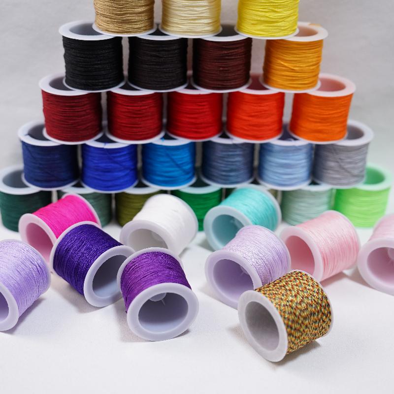 Nieuwe 50M 0.8mm Ambachten Nyl - Knotting Cord Silk recensie en prijs