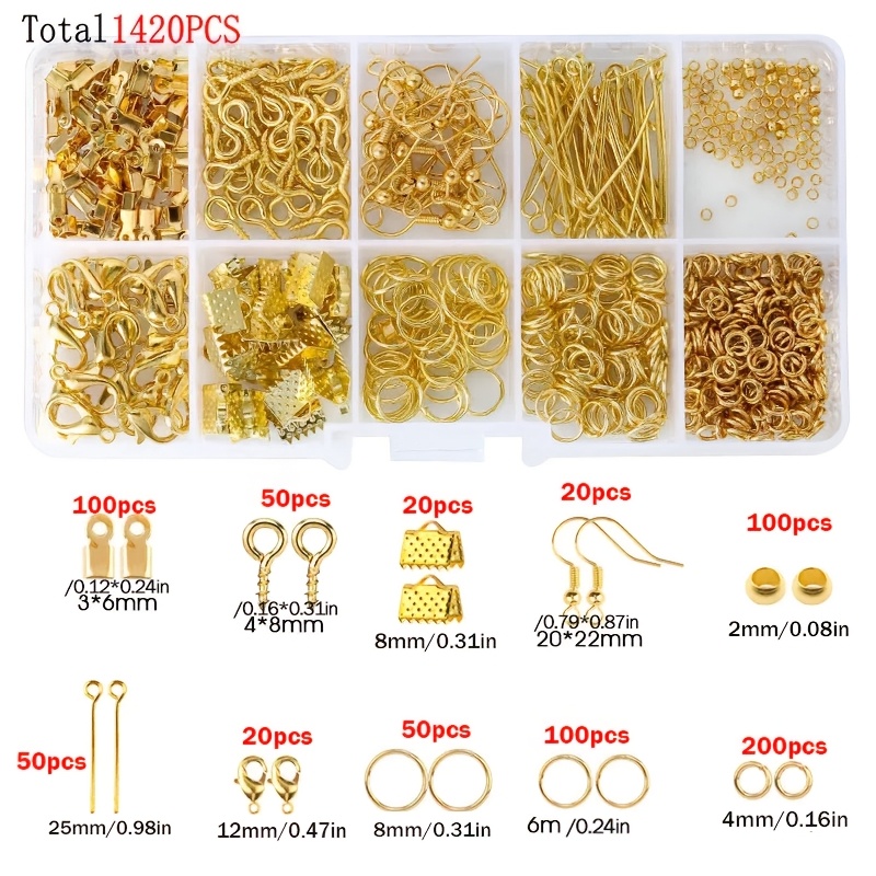 1420 stuks 1 doos Sieraden Fin - Jewelry Making Earring Supplies recensie en prijs